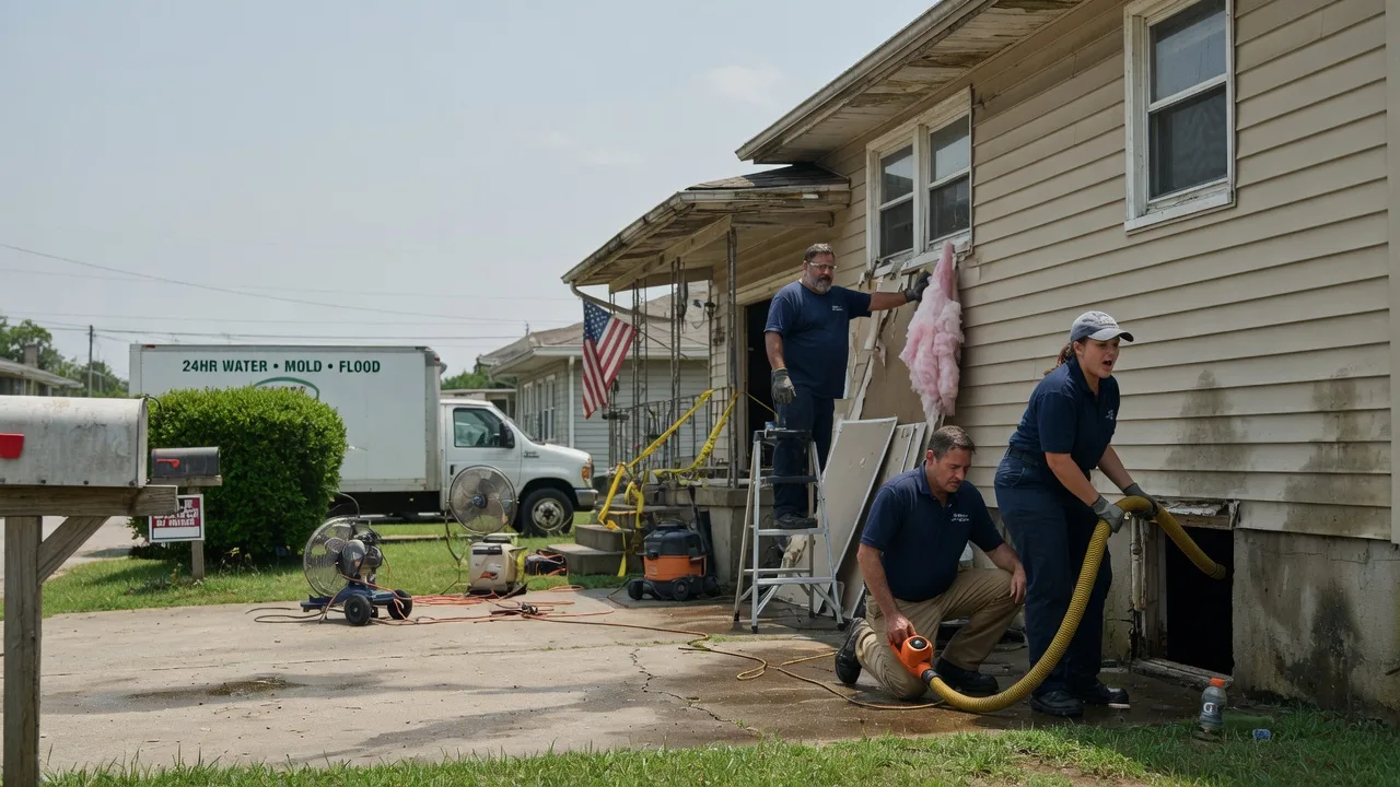 Water Damage Repair in Harrisville, WV near me